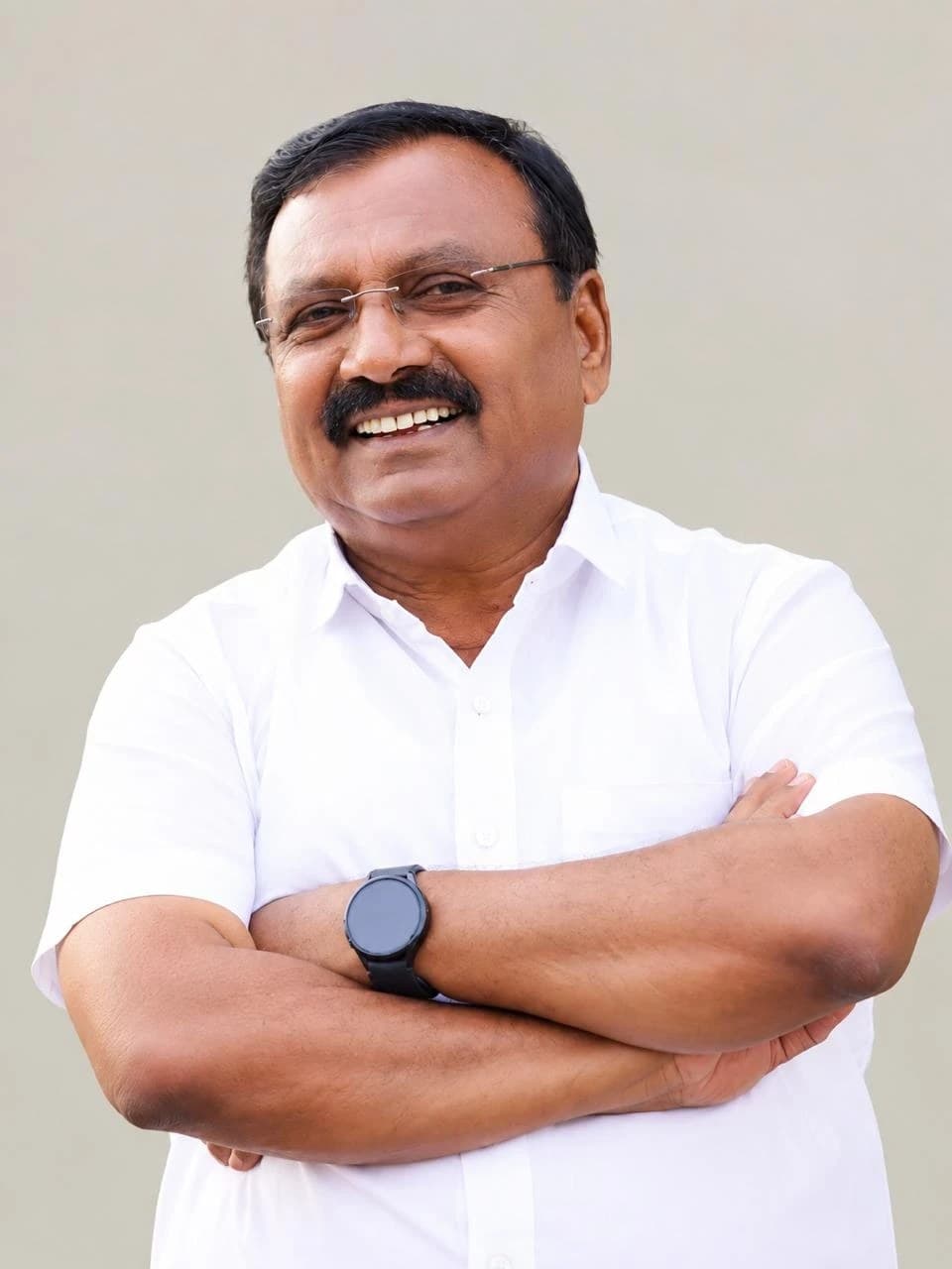 Portrait of Mr. V R Patil